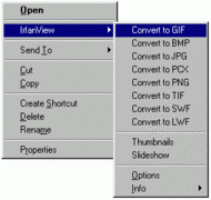 IrfanView ShellExtension screenshot